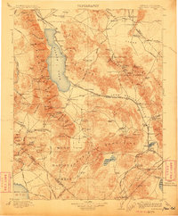 Download a high-resolution, GPS-compatible USGS topo map for Hawthorne, NV (1911 edition)