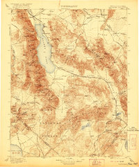 Download a high-resolution, GPS-compatible USGS topo map for Hawthorne, NV (1921 edition)