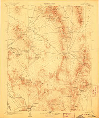 1908 Map of Kawich