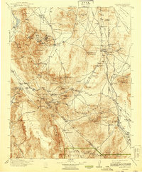 Download a high-resolution, GPS-compatible USGS topo map for Lida, NV (1940 edition)