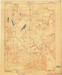 1889 Map of Long Valley