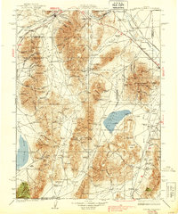 preview thumbnail of historical topo map of Pershing County, NV in 1939