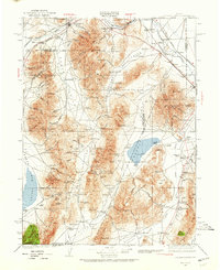 Download a high-resolution, GPS-compatible USGS topo map for Sonoma Range, NV (1960 edition)