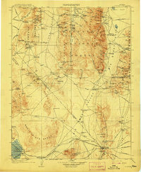 1908 Map of Tonopah