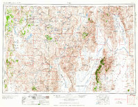 preview thumbnail of historical topo map of Washoe County, NV in 1958