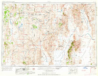 preview thumbnail of historical topo map of Washoe County, NV in 1962