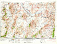 1958 Map of Battle Mountain, NV