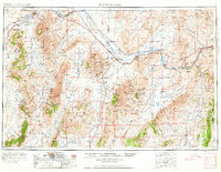 1962 Map of Battle Mountain, NV