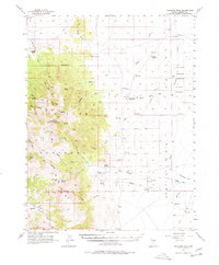 Download a high-resolution, GPS-compatible USGS topo map for Antelope Peak, NV (1978 edition)