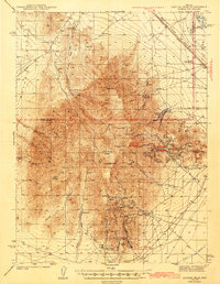 Download a high-resolution, GPS-compatible USGS topo map for Antler Peak, NV (1943 edition)
