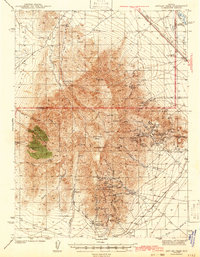 Download a high-resolution, GPS-compatible USGS topo map for Antler Peak, NV (1943 edition)