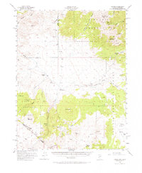Download a high-resolution, GPS-compatible USGS topo map for Aurora, NV (1969 edition)