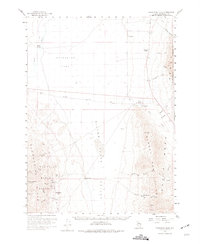 Download a high-resolution, GPS-compatible USGS topo map for Awakening Peak, NV (1975 edition)