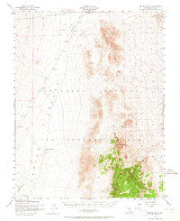 Download a high-resolution, GPS-compatible USGS topo map for Belted Peak, NV (1964 edition)