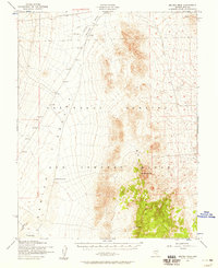 Download a high-resolution, GPS-compatible USGS topo map for Belted Peak, NV (1958 edition)
