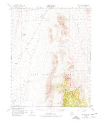 Download a high-resolution, GPS-compatible USGS topo map for Belted Peak, NV (1977 edition)