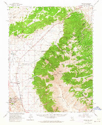 Download a high-resolution, GPS-compatible USGS topo map for Benton, NV (1964 edition)