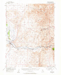 Download a high-resolution, GPS-compatible USGS topo map for Beowawe, NV (1963 edition)