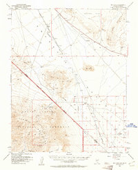 Download a high-resolution, GPS-compatible USGS topo map for Big Dune, NV (1961 edition)