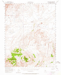Download a high-resolution, GPS-compatible USGS topo map for Black Mtn, NV (1964 edition)