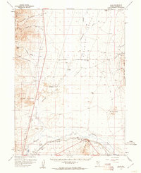 Download a high-resolution, GPS-compatible USGS topo map for Bliss, NV (1960 edition)