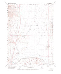 preview thumbnail of historical topo map of Humboldt County, NV in 1959