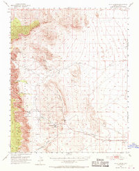 1952 Map of Spring Valley, NV, 1970 Print