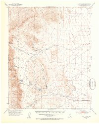 1952 Map of Las Vegas, NV, 1953 Print