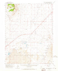 Download a high-resolution, GPS-compatible USGS topo map for Blue Eagle Springs, NV (1965 edition)