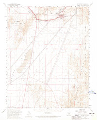 Download a high-resolution, GPS-compatible USGS topo map for Boulder City, NV (1965 edition)