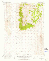 Download a high-resolution, GPS-compatible USGS topo map for Buck Mountain, NV (1958 edition)