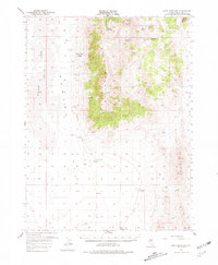 Download a high-resolution, GPS-compatible USGS topo map for Buck Mountain, NV (1981 edition)