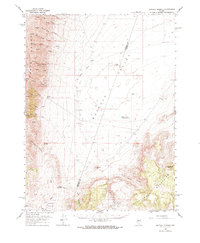 preview thumbnail of historical topo map of Pershing County, NV in 1962
