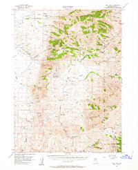 Download a high-resolution, GPS-compatible USGS topo map for Bull Run, NV (1963 edition)