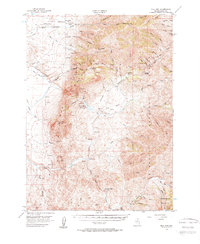 preview thumbnail of historical topo map of Elko County, NV in 1956