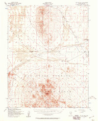 Download a high-resolution, GPS-compatible USGS topo map for Cactus Peak, NV (1958 edition)
