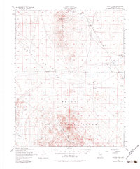 Download a high-resolution, GPS-compatible USGS topo map for Cactus Peak, NV (1983 edition)
