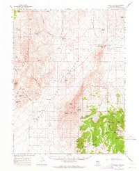 Download a high-resolution, GPS-compatible USGS topo map for Carico Lake, NV (1964 edition)