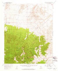 preview thumbnail of historical topo map of Clark County, NV in 1957