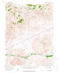 Download a high-resolution, GPS-compatible USGS topo map for Churchill Butte, NV (1963 edition)