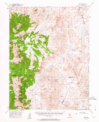 Download a high-resolution, GPS-compatible USGS topo map for Como, NV (1963 edition)