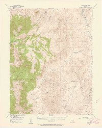 Download a high-resolution, GPS-compatible USGS topo map for Como, NV (1958 edition)