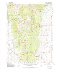 Download a high-resolution, GPS-compatible USGS topo map for Connors Pass, NV (1970 edition)