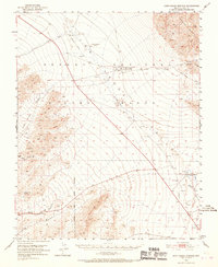 Download a high-resolution, GPS-compatible USGS topo map for Corn Creek Springs, NV (1967 edition)