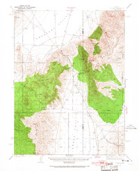 Download a high-resolution, GPS-compatible USGS topo map for Cortez, NV (1967 edition)