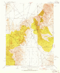 Download a high-resolution, GPS-compatible USGS topo map for Cortez, NV (1955 edition)