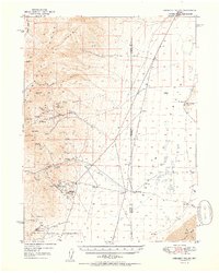 1950 Map of Crescent Valley, NV