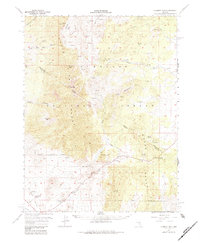 Download a high-resolution, GPS-compatible USGS topo map for Currant Mtn, NV (1984 edition)