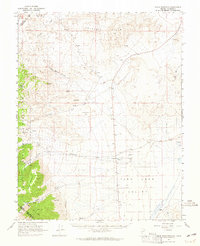 Download a high-resolution, GPS-compatible USGS topo map for Davis Mountain, NV (1965 edition)