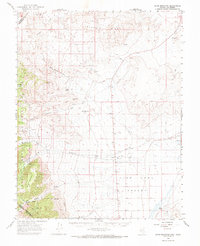 Download a high-resolution, GPS-compatible USGS topo map for Davis Mountain, NV (1971 edition)